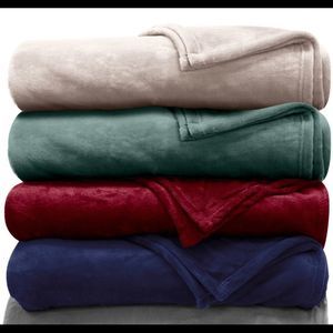 Lauren Ralph Lauren Micromink Plush 66” x 90” Blanket - NWT - Botanical Garden